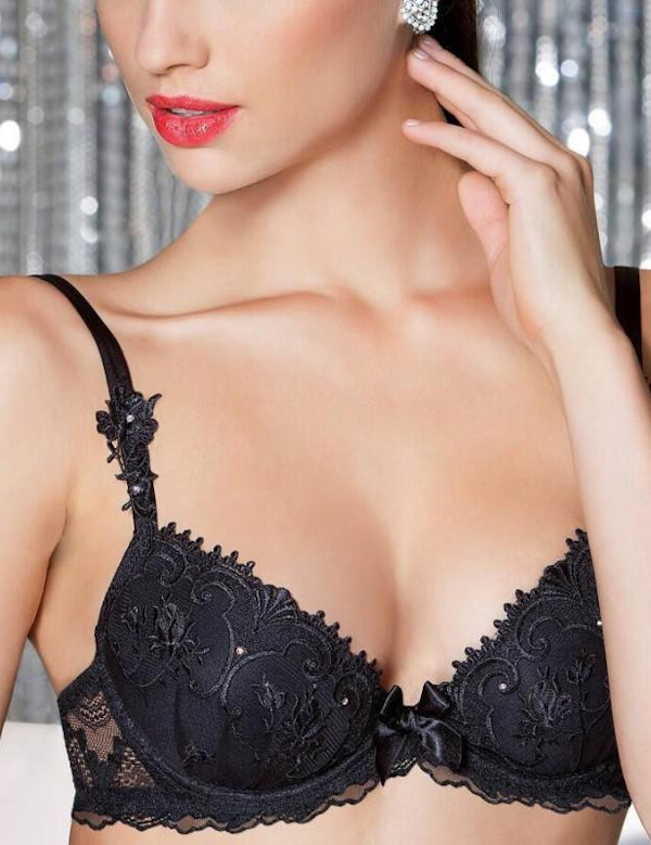 C71 Biustonosz Lise Charmel Cristal D`Art ACC8571_ C71 Biustonosz Lise Charmel Cristal D`Art ACC8571 push-up w miseczkach A,B